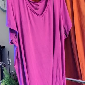 Torrid Magenta Pink Active Moisture-Wicking Top